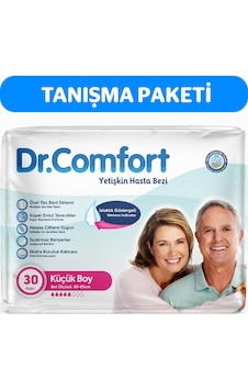 Dr.Comfort Yetişkin Bel Bağlamalı Hasta Bezi Small 30'Lu Dr.Comfort Yetişkin Bel Bağlamalı Hasta Bezi Small 30'Lu