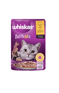 Whiskas Tastymix Sos İçinde Kuzulu ve Hindili Yetişkin Kedi Konserve 85 G Whiskas Tastymix Sos İçinde Kuzulu ve Hindili Yetişkin Kedi Konserve 85 G