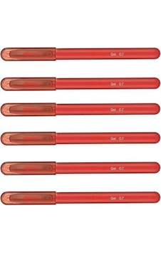 Rotring Jel Mürekkepli Tükenmez Kalem Kırmızı 6 Adet Rotring Jel Mürekkepli Tükenmez Kalem Kırmızı 6 Adet