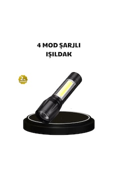 4 Mod Şarjlı Işıldak Ultra Güçlü Cree Led Su Geçirmez Alüminyum Gövde - Htctdxuczzzhs41lamb-2 4 Mod Şarjlı Işıldak Ultra Güçlü Cree Led Su Geçirmez Alüminyum Gövde - Htctdxuczzzhs41lamb-2