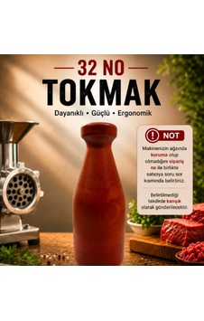 32no Kıyma Makinesi Tokmağı Polietilen 32no Kıyma Makinesi Tokmağı Polietilen