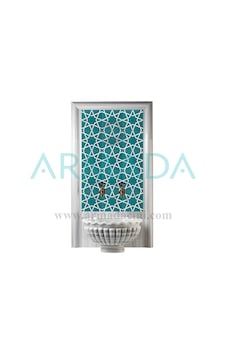 Armada Çini 60X100 CM Sp 94 Yıldız Serigraf Türk Hamamı Pano Armada Çini 60X100 CM Sp 94 Yıldız Serigraf Türk Hamamı Pano