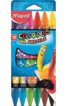 Color' Peps Yağlı Pastel 12'Li Color' Peps Yağlı Pastel 12'Li