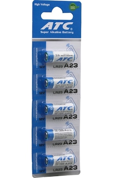 Atc Super Alkaline Battery A23 - 23a Lr23 Araç - Oto Kumanda Pili 12v 5li Kart 5570
