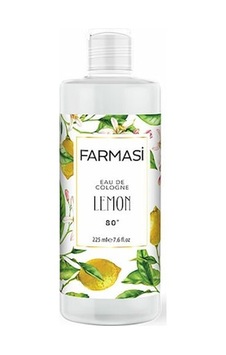 Farmasi 80 Derece Aloe Veralı Limon EDC Kolonya Pet Şişe 225 ML Farmasi 80 Derece Aloe Veralı Limon EDC Kolonya Pet Şişe 225 ML