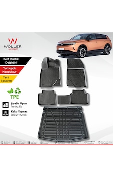 Yeni Opel Grandland Paspas Bagaj Havuzu Set 2025 Sonrası Uyumlu 3d Ultraflex Set Yeni Opel Grandland Paspas Bagaj Havuzu Set 2025 Sonrası Uyumlu 3d Ultraflex Set