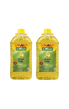 Çotanak Aspir Yağı Kare Pet 2 x 5 L