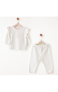 Andywawa 2'li Bebek Takım Ac26507 Ekru Andywawa 2'li Bebek Takım Ac26507 Ekru