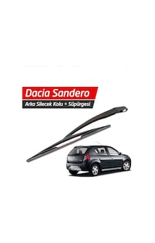 Dacia Sandero Arka Silecek Kolu ve Süpürgesi 2008-2012 Dacia Sandero Arka Silecek Kolu ve Süpürgesi 2008-2012