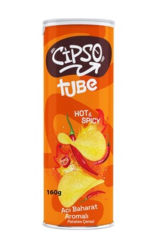 5 Adet Cipso Tube Acı Baharatlı Patates Cipsi 160 G 5 Adet Cipso Tube Acı Baharatlı Patates Cipsi 160 G