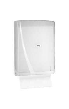 Rulopak Modern Z Katlı 400 Lü Havlu Dispenseri Transparan Beyaz Rulopak Modern Z Katlı 400 Lü Havlu Dispenseri Transparan Beyaz