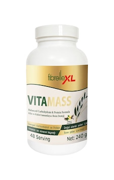 Fibrelle Vitamass Kilo Ve Kalori Tamamlayıcı Besin Desteği 240 G Vanilya Fibrelle Vitamass Kilo Ve Kalori Tamamlayıcı Besin Desteği 240 G Vanilya