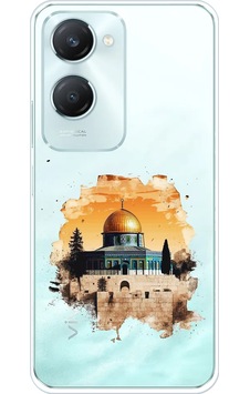 Vivo Y18 Uyumlu Mescid-i Aksa Tasarımlı Baskılı Silikon Kılıf Renkli Vivo Y18 Uyumlu Mescid-i Aksa Tasarımlı Baskılı Silikon Kılıf Renkli