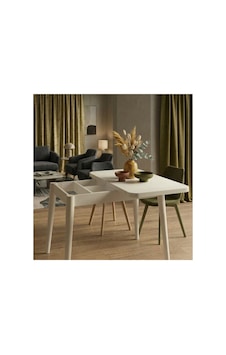 Akıllı Açılır Yemek Masası 100x60/120x100 - Gizli Bölmeli Mutfak Ve Salon Masası Modern Ahşap Ayaklı Beyaz - 930066699 Beyaz Akıllı Açılır Yemek Masası 100x60/120x100 - Gizli Bölmeli Mutfak Ve Salon Masası Modern Ahşap Ayaklı Beyaz - 930066699 Beyaz