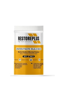 Restoreplus Grafen Paste Mos-2 450-c Mos-2 Katkılı Montaj Pastası 1 KG