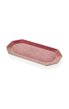 Lamedore Tea Delight Kayık Tabak 25 Cm Rectangular Tray Blooming Baroque 1 Adet Lamedore Tea Delight Kayık Tabak 25 Cm Rectangular Tray Blooming Baroque 1 Adet