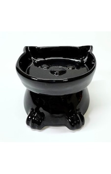 Pawstar Ayaklı Kedi Kafa Figürlü Seramik Mama Kabı 300 ML Pawstar Ayaklı Kedi Kafa Figürlü Seramik Mama Kabı 300 ML