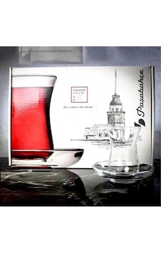 Paşabahçe 97177 Üsküdar Çay Seti 120 Cc 12 Parça Şeffaf Paşabahçe 97177 Üsküdar Çay Seti 120 Cc 12 Parça Şeffaf