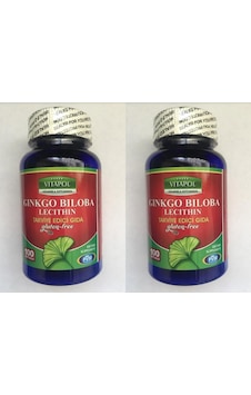 Vitapol Ginkgo Biloba Lecithine "Gluten Free" 100 Softgels 2 Vitapol Ginkgo Biloba Lecithine "Gluten Free" 100 Softgels 2