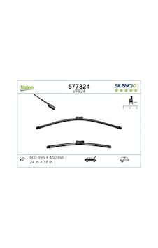 Skoda Octavia 3 On Silecek Seti 2013-2019 Valeo 577824 Skoda Octavia 3 On Silecek Seti 2013-2019 Valeo 577824