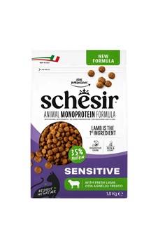 Schesir Monoprotein Sensitive Kuzulu Yetişkin Kedi Maması 1,5 Kg Schesir Monoprotein Sensitive Kuzulu Yetişkin Kedi Maması 1,5 Kg