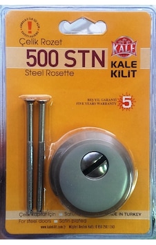 Kale 500 STN Çelik Rozet Saten Renk