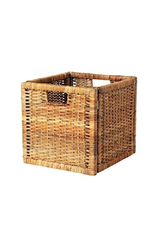 Rattan Sepet Kutu Düzenleyici Ikea 32x35x32 Cm 1 Adet Rattan Renk
