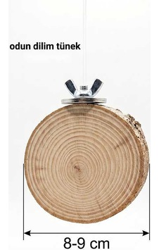 Odun Dilim Tünek Odun Dilim Tünek