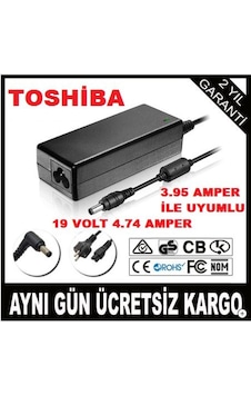 Toshiba N17908 N 17908 Uyumlu Adaptör 19 Volt 4,74 Amper Toshiba N17908 N 17908 Uyumlu Adaptör 19 Volt 4,74 Amper