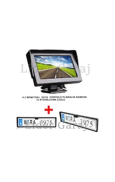 lidergaraj Park Sensörü Kameralı 4.3''Ekran+Kamera lidergaraj Park Sensörü Kameralı 4.3''Ekran+Kamera