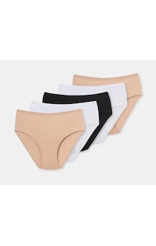 5 Li Paket Dagi Bayan Yüksek Bel Slip Külot 5104kc Çok Renkli