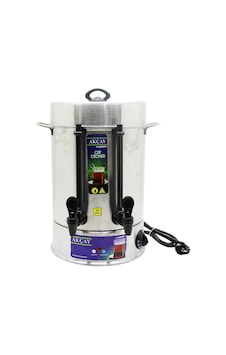 Akçay ZHT5944 120 Bardak Semaver Elektrikli Çay Otomatı Inox Akçay ZHT5944 120 Bardak Semaver Elektrikli Çay Otomatı Inox