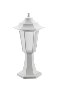 Horoz 400-020-116 Begonya-1 Bahçe Armatürü (Beyaz) E27 Horoz 400-020-116 Begonya-1 Bahçe Armatürü (Beyaz) E27