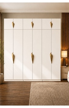 Gama 12 Kapaklı Askılı + Çekmeceli+ Askılı Raflı + Ek Modüllü Tasarım Kulplu 253 Cm Gardırop Elbise Dolabı Beyaz Gama 12 Kapaklı Askılı + Çekmeceli+ Askılı Raflı + Ek Modüllü Tasarım Kulplu 253 Cm Gardırop Elbise Dolabı Beyaz
