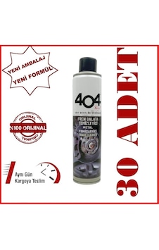 404 Fren Balata Ve Metal Temizleyici 30 Adet Spreyi 500 Ml 404 Fren Balata Ve Metal Temizleyici 30 Adet Spreyi 500 Ml