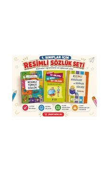 1. Sınıflar İçin Renkli Resimli Türkçe , Atasözleri Ve Deyimler , Eş Anlamlı Kelimeler Sözlüğü 3 Sözlük Set 1. Sınıflar İçin Renkli Resimli Türkçe , Atasözleri Ve Deyimler , Eş Anlamlı Kelimeler Sözlüğü 3 Sözlük Set