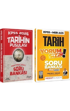 Cba + İndeks 2026 Kpss Tarihin Pusulası + Yorum Sizin Soru Bankası 2 Li Set - İsmail Adıgüzel, Aydın Cba + İndeks 2026 Kpss Tarihin Pusulası + Yorum Sizin Soru Bankası 2 Li Set - İsmail Adıgüzel, Aydın