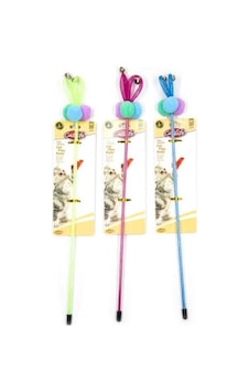 Catlife Peluş Toplu Zilli Kedi Oltası Oyuncağı Karışık Renk 40 Cm Catlife Peluş Toplu Zilli Kedi Oltası Oyuncağı Karışık Renk 40 Cm