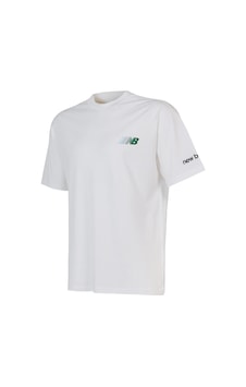 New Balance Nb Lifestyle Erkek T-shirt Mnt1644-wt Beyaz New Balance Nb Lifestyle Erkek T-shirt Mnt1644-wt Beyaz