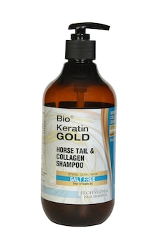 Bio Keratin Gold At Kuyruğu Bitki Özlü Tuzsuz Şampuan 500 ML Bio Keratin Gold At Kuyruğu Bitki Özlü Tuzsuz Şampuan 500 ML