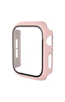 Cosmotex Newface Apple Watch Uyumlu  40mm Camlı Kasa Ekran Koruyucu - Pembe