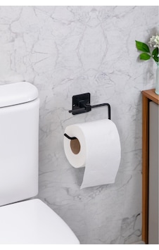 Kare Yapışkanlı Siyah Açık Tuvalet Kağıtlığı Wc Kağıtlık Tutucu Siyah Kare Yapışkanlı Siyah Açık Tuvalet Kağıtlığı Wc Kağıtlık Tutucu Siyah