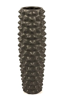 Gri Seramik Vazo 12x47cm Gri Gri Seramik Vazo 12x47cm Gri
