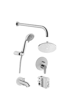 Artema Win S 6 Parça Ankastre Banyo Duş Seti A49248 Artema Win S 6 Parça Ankastre Banyo Duş Seti A49248