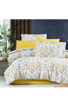 Maxstyle Saten Deluxe Rishi Double Nevresim Takımı Renkli Maxstyle Saten Deluxe Rishi Double Nevresim Takımı Renkli