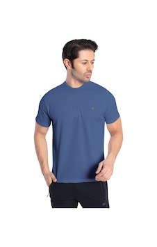 Crozwise 7134-11 Waffle Bisiklet Yaka Erkek Petek Dokuma T-Shirt