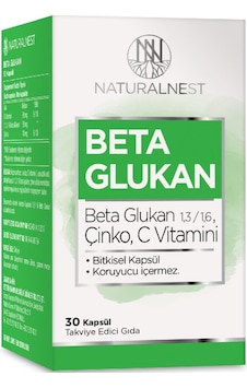 Naturalnest Beta Glukan 30 Kapsül