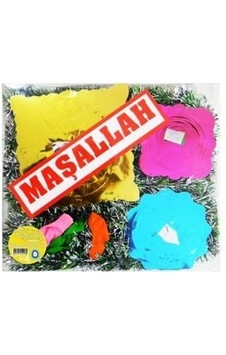Hilal Doğum Günü Süsü No:4 Çok Renkli