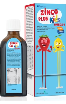 Berko Zinco Plus Kids Şurup 200 ML Berko Zinco Plus Kids Şurup 200 ML