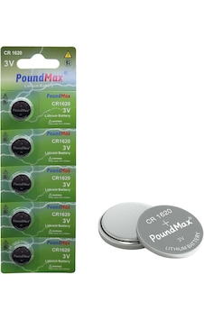 Poundmax 5 Adet 1620 Cr1620,dl1620 3v Düğme Pil Poundmax 5 Adet 1620 Cr1620,dl1620 3v Düğme Pil